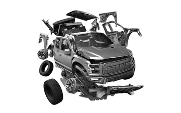 Airfix QUICKBUILD Ford F-150 Raptor - Grey Model z klocków