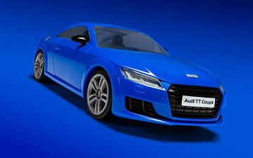 Airfix QUICKBUILD Audi TT Coupe - Blue Model z klocków