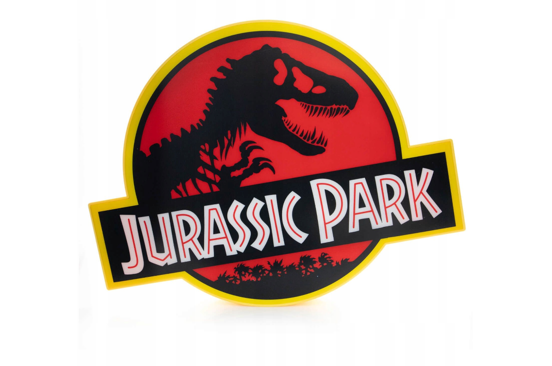 Logo Lampka Ścienna Jurassic Park