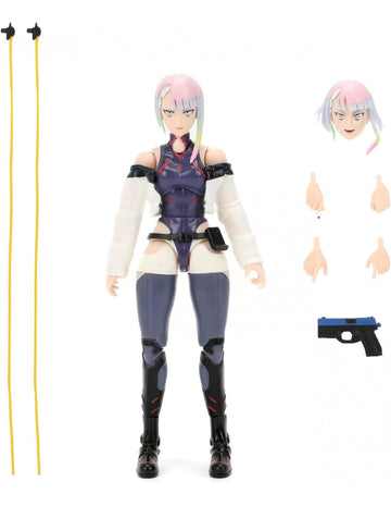 Lucy Cyberpunk: Edgerunners Diecast Mini Figurka 15 cm