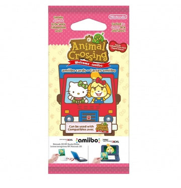 Zestaw Kart Amiibo Sanrio Hello Kitty Animal Crossing