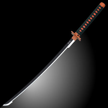 Kochou Ozdobna Katana LED (Biały) Bambusowa