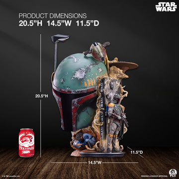 Boba Fett  Star Wars The Empire Strikes Back Fine Art Bust Figurka 50 cm