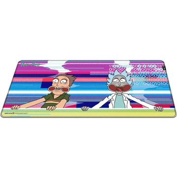 Rick and Morty Glitched, Mousepad XL