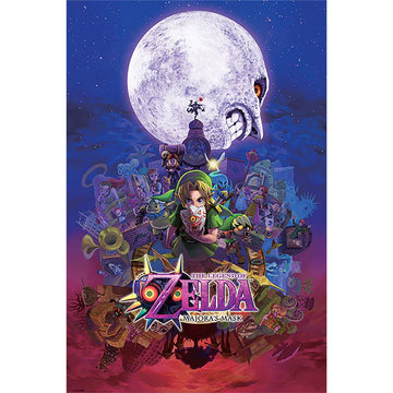 The Legend Of Zelda Majora'S Mask Maxi Poster Plakat 61 X 91.5cm
