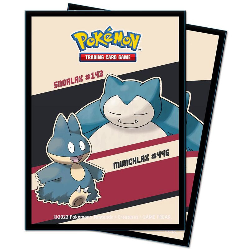 Snorlax Zestaw Koszulek Ochronnych (65szt) Pokemon TCG