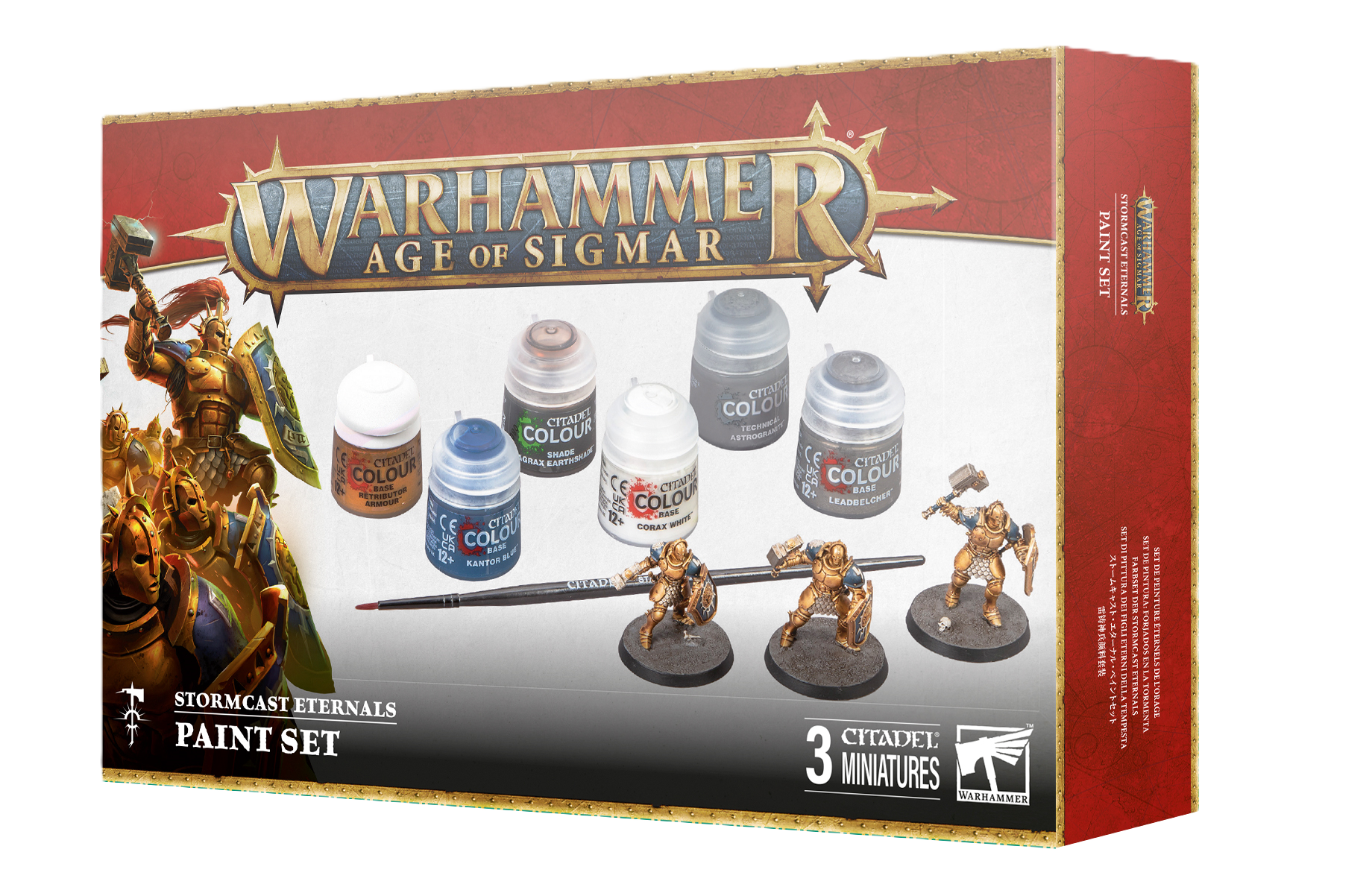 Warhammer Age of Sigmar Stormcast Eternals Paint Set Zestaw Startowy