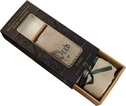 The Burglar Contract of Bilbo Baggins The Hobbit Mini Replica