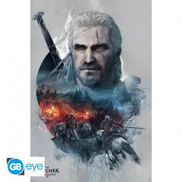 The Witcher Geralt Maxi Poster Plakat 61 X 91.5cm