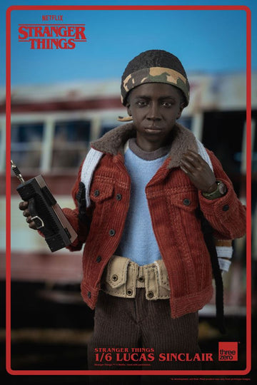 Lucas Sinclair Stranger Things 1/6 Figurka 23 cm