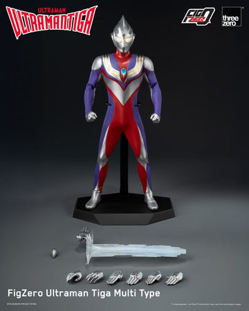 Ultraman Tiga Multi Type Ultraman Tiga FigZero 1/6 Figurka 32 cm