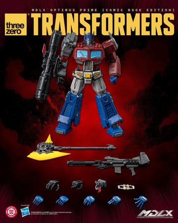 Optimus Prime Comic Book Edition Transformers MDLX Figurka 18 cm