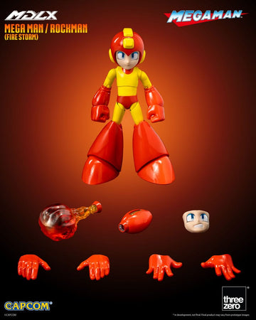 Mega Man / Rockman Fire Storm MDLX Figurka  10 cm