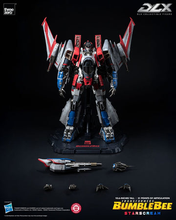 Starscream Bumblebee Transformers DLX Figurka 27 cm