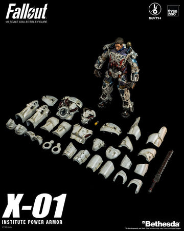 X-01 Institute Power Armor Fallout FigZero 1/6 Figurka 37 cm