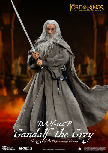 Gandalf the Grey Lord of the Rings Dynamic 8ction Heroes 1/9 Figurka 21 cm