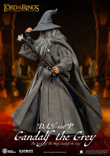 Gandalf the Grey Lord of the Rings Dynamic 8ction Heroes 1/9 Figurka 21 cm