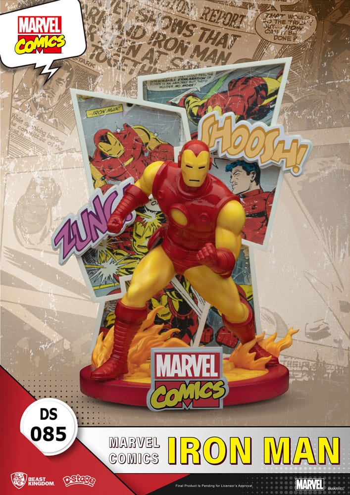 Iron Man Marvel D-Stage Diorama Figurka 16 cm