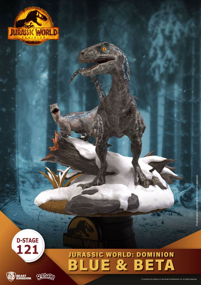 Blue & Beta Jurassic World: Dominion D-Stage Figurka 13 cm