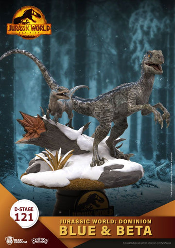 Blue & Beta Jurassic World: Dominion D-Stage Figurka 13 cm