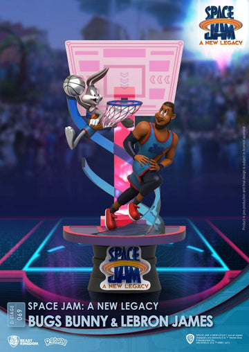 Bugs Bunny & Lebron James Space Jam: A New Legacy D-Stage New Version Figurka 15 cm