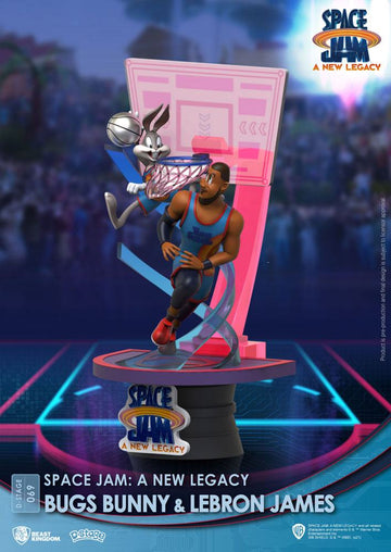 Bugs Bunny & Lebron James Space Jam: A New Legacy D-Stage New Version Figurka 15 cm