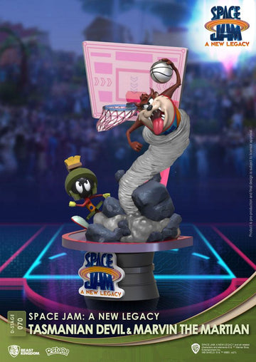 Tasmanian Devil & Marvin The Martian Space Jam: A New Legacy D-Stage Figurka 15 cm