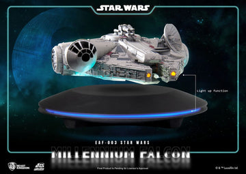 Millennium Falcon Star Wars Egg Attack Floating Model with Light Up Function Figurka 13 cm