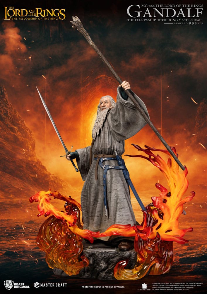 Gandal Khazad-dûm Battle Lord of the Rings Master Craft Figurka 58 cm