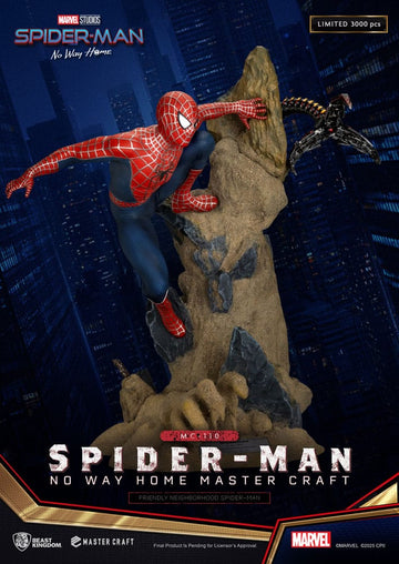 Friendly Neighborhood Marvel Spider-Man Spider-Man: No Way Home Master Craft Figurka 36 cm