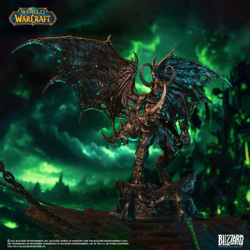Illidan Stormrage Bronze-Colored World of Warcraft 1/10 Figurka 34 cm