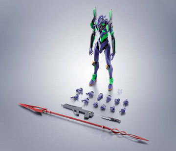 EVA Evangelion Test Type-01 + Spear of Cassius Renewal Color Edition Reissue Evangelion: 3.0+1.0 Thrice Upon a Time Robot Spirits Side Figurka 17 cm