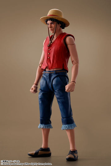 Monkey D. Luffy One Piece Netflix S.H. Figuarts Figurka 14 cm