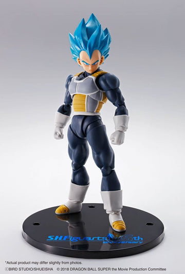 Vegeta Super Saiyan Blue Dragon Ball Super S.H. Figuarts 15th Anniversary Version Figurka 15 cm