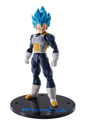 Vegeta Super Saiyan Blue Dragon Ball Super S.H. Figuarts 15th Anniversary Version Figurka 15 cm