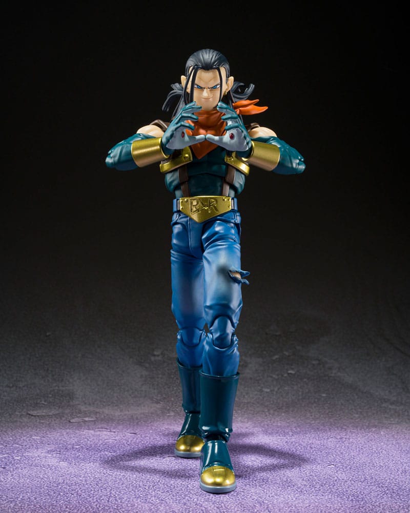 Super Android 17 Dragon Ball GT S.H.Figuarts Fiigurka  20 cm