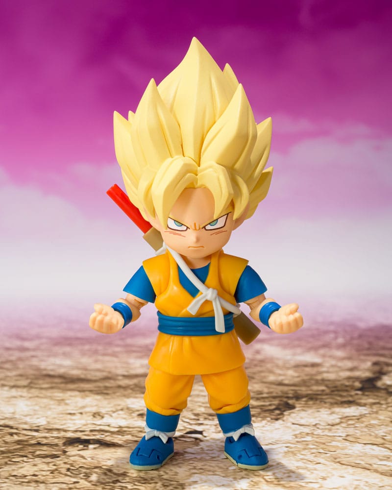 Super Saiyan Son Goku mini Daima Dragon Ball S.H.Figuarts Figurka 8 cm