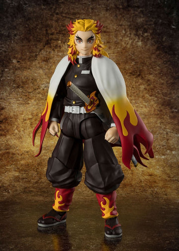 Kyojuro Rengoku Demon Slayer: Kimetsu no Yaiba S.H. Figuarts Figurka 15 cm