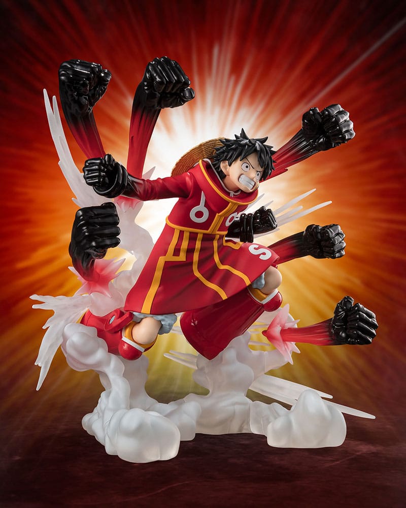 Monkey D. Luffy Gum Gum Hawk Gatling One Piece Figuarts ZERO Figurka 19 cm