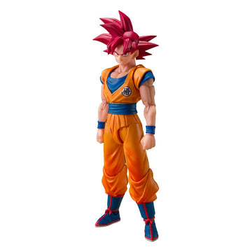 Super Saiyan God Son Goku God Aura Dragon Ball Super S.H.Figuarts Figurka 15 cm