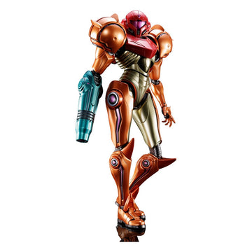 Samus Aran LED Metroid Prime 4: Beyond Diecast Figurka 21 cm