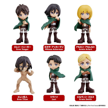 Attack On Titan Korpus Zwiadowczy Zestaw Figurek (6szt) - Figurka 9 cm