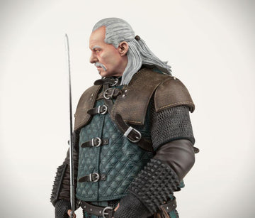 Vesemir Witcher 3 Wild Hunt Figurka 21 cm