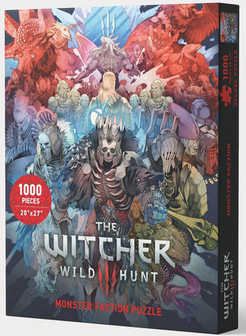 The Witcher 3 Wild Hunt Puzzle Monster Faction 1000 elementów