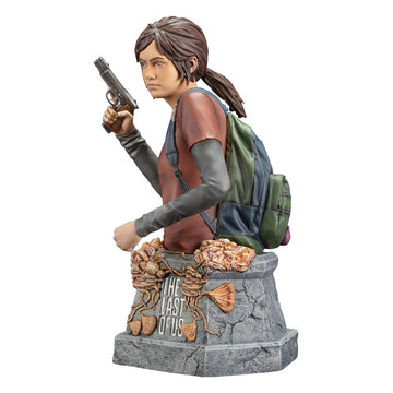 Ellie with Handgun The Last of Us Bust Figurka 19 cm