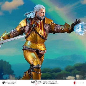 Geralt Toussaint Relic Armor The Witcher 3 Figurka 20 cm