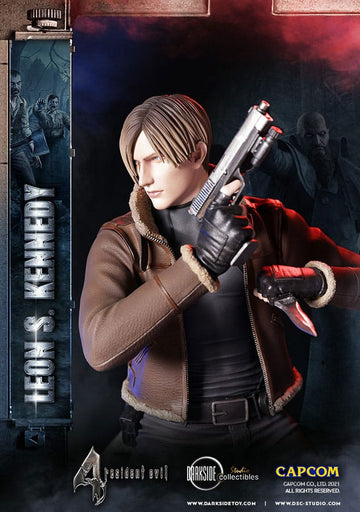Leon Kennedy Resident Evil Premium Figurka 50 cm