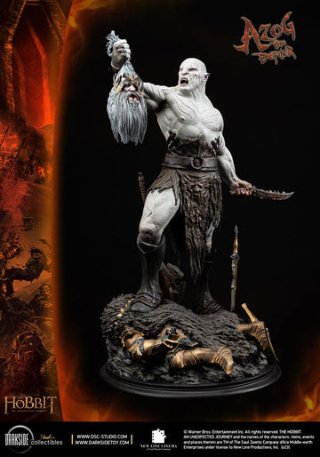 Azog The Defiler The Hobbit QS Series 1/4 John Howe Signature Edition Figurka 68 cm