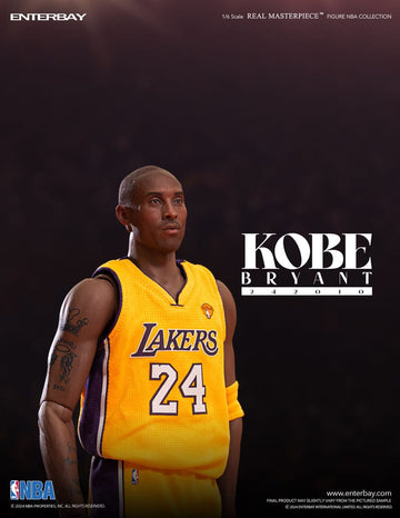 Kobe Bryant 242010 NBA Collection Real Masterpiece 1/6 Limited Edtition Figurka 30 cm