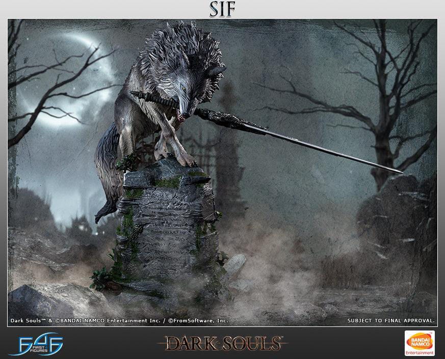 The Great Grey Wolf Sif Dark Souls Figurka 64 cm